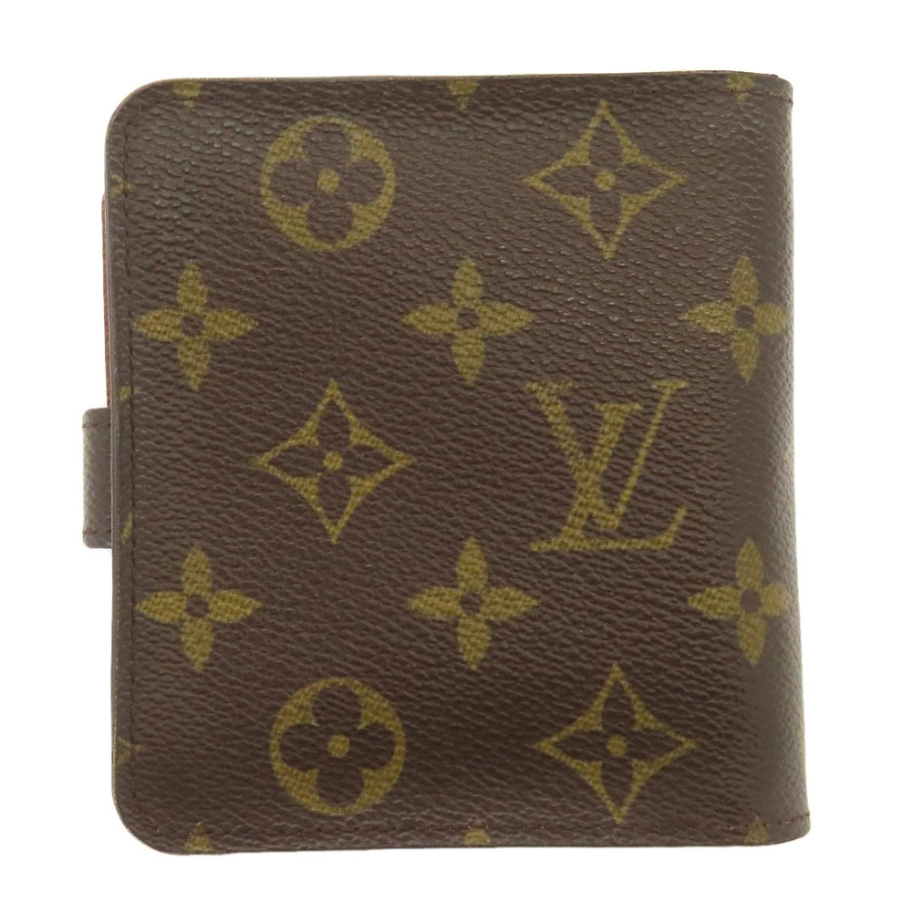 Louis Vuitton Compact Zip Bi fold Wallet Monogram Canvas - Picture 2 of 6
